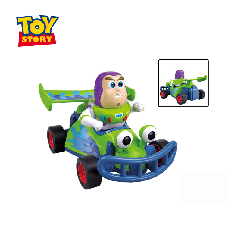Juguete carro de carreras de fricción - Buzz Lightyear 7 piezas