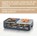Parrilla Raclette grill con piedra natural RG 2366
