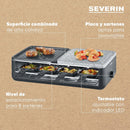 Parrilla Raclette grill con piedra natural RG 2366