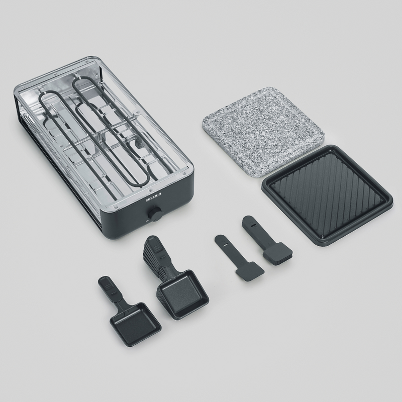 Parrilla Raclette grill con piedra natural RG 2366