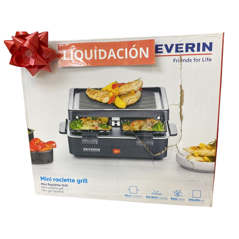 Mini Raclette con Parrilla - RG 2370 (LIQUIDACIÓN)