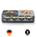 Parrilla Raclette grill con piedra natural RG 2366