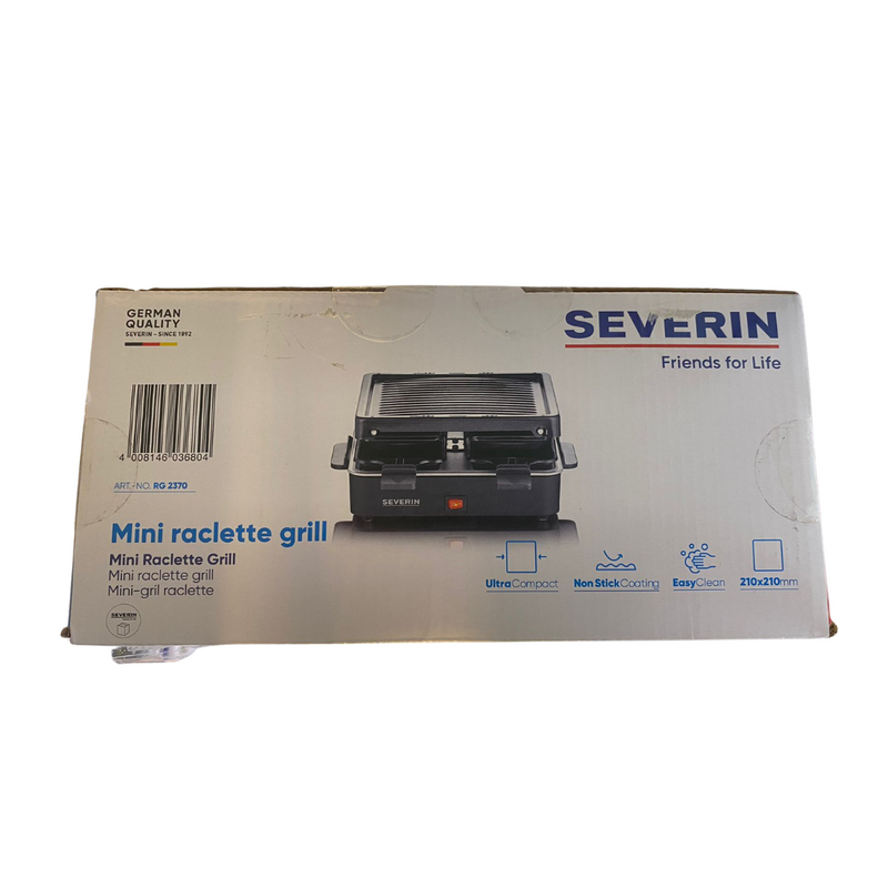 Mini Raclette con Parrilla - RG 2370 (LIQUIDACIÓN)