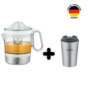 Exprimidor de cítricos + Vaso térmico SEVERIN