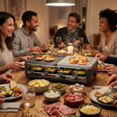 Parrilla Raclette grill con piedra natural RG 2366