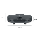 Waflera duo línea negra - WA 2118