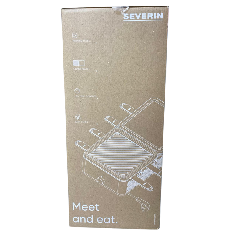 Parrilla Raclette grill con piedra natural - RG 2366 (LIQUIDACIÓN)