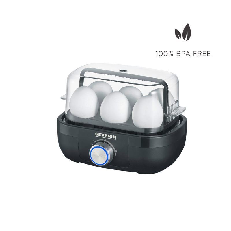 Hervidor de huevos negro con perilla EK 3166