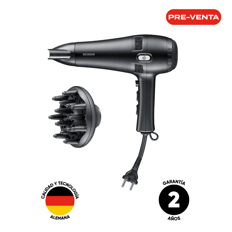 Secadora de pelo retráctil - HT 0165