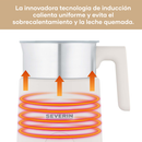 Espumador de leche por inducción Spuma Lite Beige - SM 3589