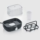 Hervidor de huevos negro con perilla EK 3166