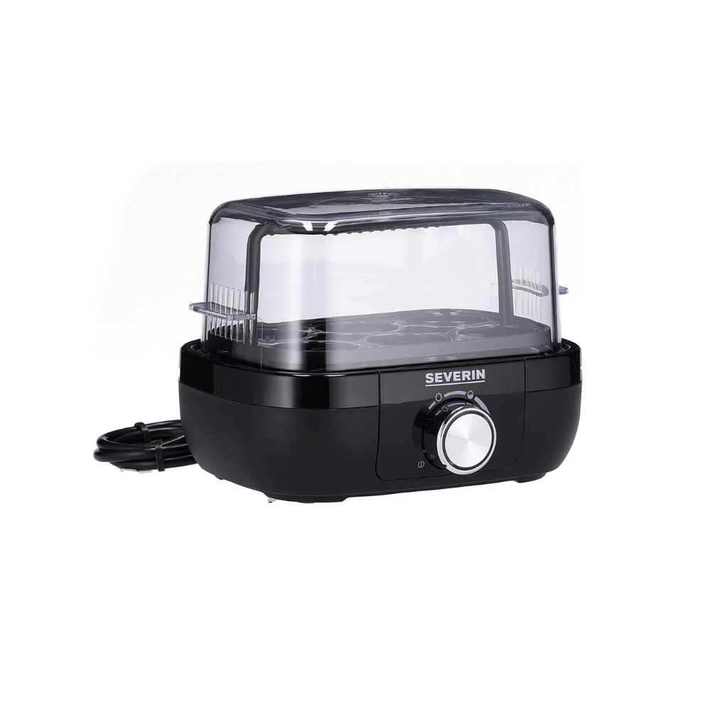Hervidor de huevos negro con perilla EK 3166
