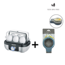 Hervidor de huevos premium + Cortador de huevos multiusos