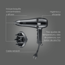 Secadora de pelo retráctil - HT 0165