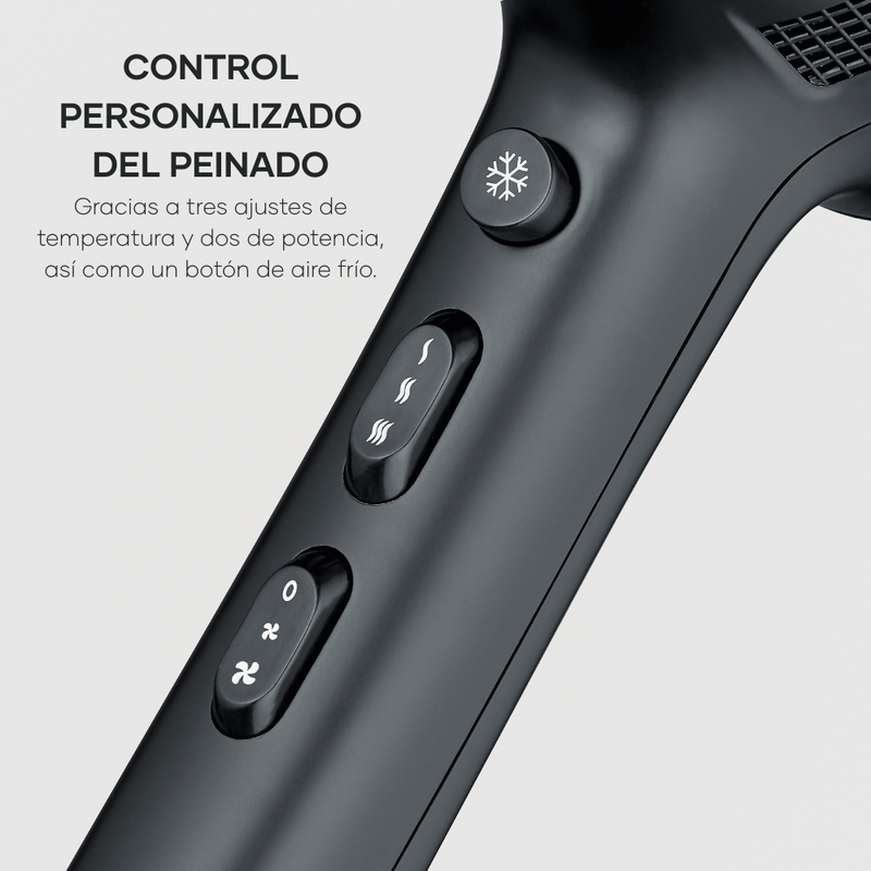 Secadora de pelo retráctil - HT 0165