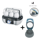 Hervidor de huevos premium + Cortador de huevos multiusos